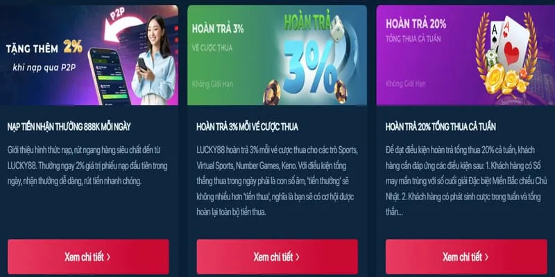 Tổng quan các loại khuyến mãi GO789